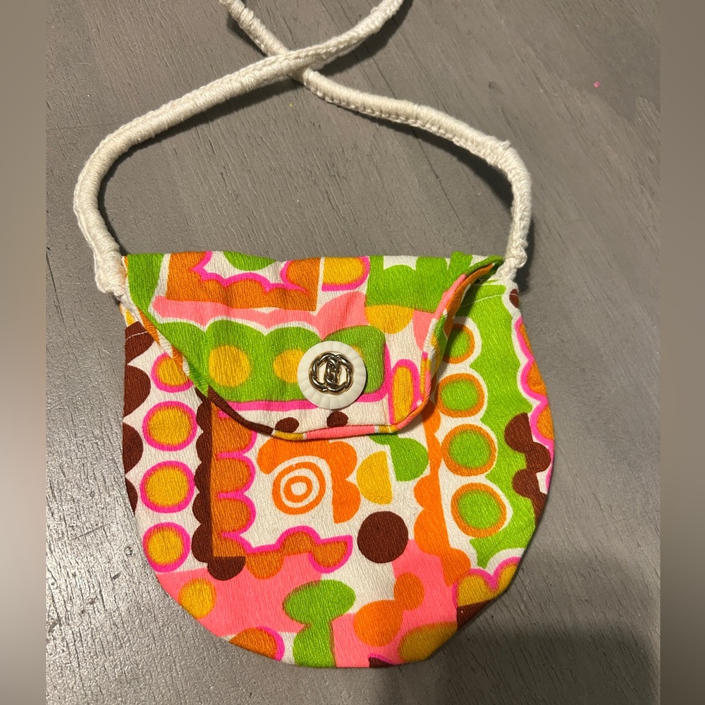 VINTAGE Handmade Colorful Patterned Women's crossbody